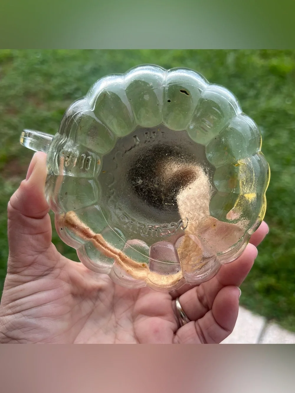 Vintage Lamplight Farms Oil Lamp